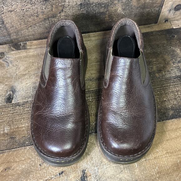 Dr Martens Orson Slip On Shoes Mens 8 Brown Leather Air Cushion Comfort main image 6